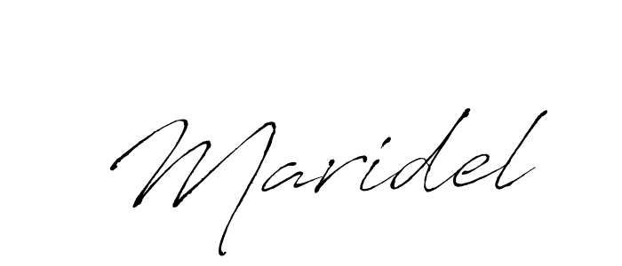 You should practise on your own different ways (Antro_Vectra) to write your name (Maridel) in signature. don't let someone else do it for you. Maridel signature style 6 images and pictures png