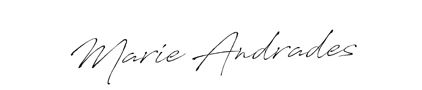 You should practise on your own different ways (Antro_Vectra) to write your name (Marie Andrades) in signature. don't let someone else do it for you. Marie Andrades signature style 6 images and pictures png