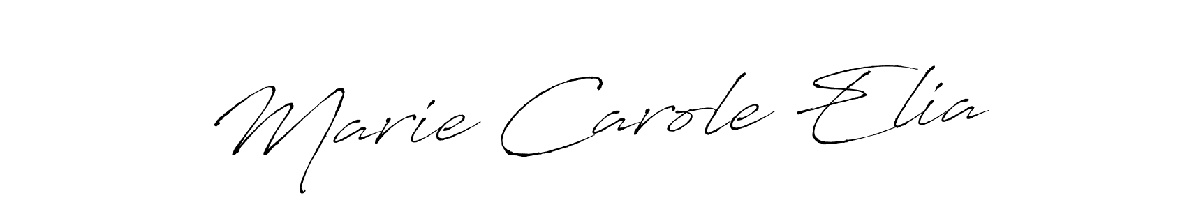 Also You can easily find your signature by using the search form. We will create Marie Carole Elia name handwritten signature images for you free of cost using Antro_Vectra sign style. Marie Carole Elia signature style 6 images and pictures png