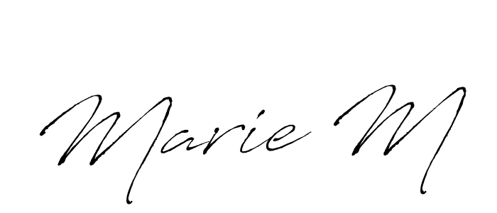 Antro_Vectra is a professional signature style that is perfect for those who want to add a touch of class to their signature. It is also a great choice for those who want to make their signature more unique. Get Marie M name to fancy signature for free. Marie M signature style 6 images and pictures png