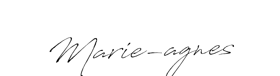 Use a signature maker to create a handwritten signature online. With this signature software, you can design (Antro_Vectra) your own signature for name Marie-agnes. Marie-agnes signature style 6 images and pictures png