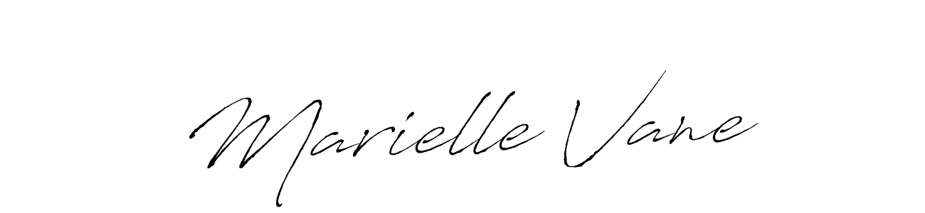 Similarly Antro_Vectra is the best handwritten signature design. Signature creator online .You can use it as an online autograph creator for name Marielle Vane. Marielle Vane signature style 6 images and pictures png