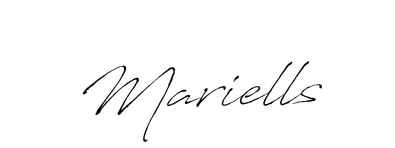 See photos of Mariells official signature by Spectra . Check more albums & portfolios. Read reviews & check more about Antro_Vectra font. Mariells signature style 6 images and pictures png