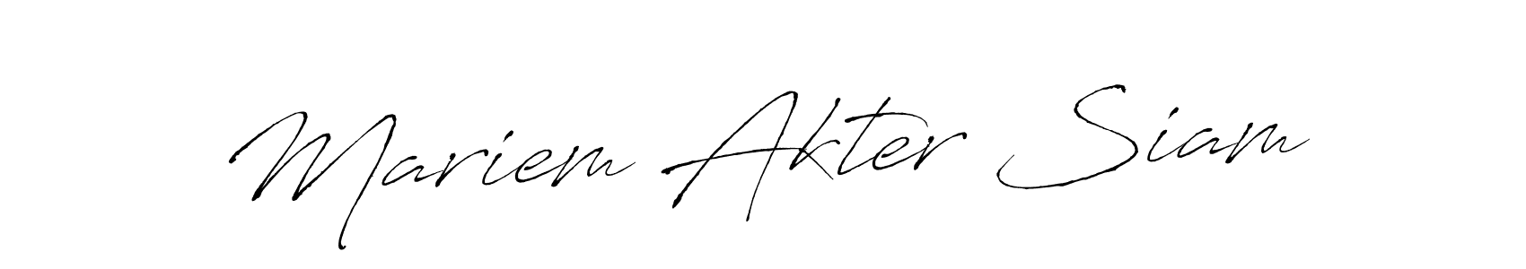 Similarly Antro_Vectra is the best handwritten signature design. Signature creator online .You can use it as an online autograph creator for name Mariem Akter Siam. Mariem Akter Siam signature style 6 images and pictures png