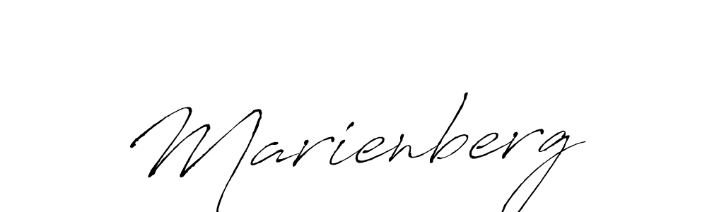 How to make Marienberg signature? Antro_Vectra is a professional autograph style. Create handwritten signature for Marienberg name. Marienberg signature style 6 images and pictures png