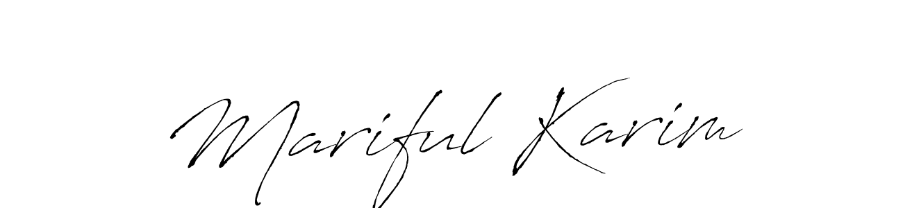 Once you've used our free online signature maker to create your best signature Antro_Vectra style, it's time to enjoy all of the benefits that Mariful Karim name signing documents. Mariful Karim signature style 6 images and pictures png