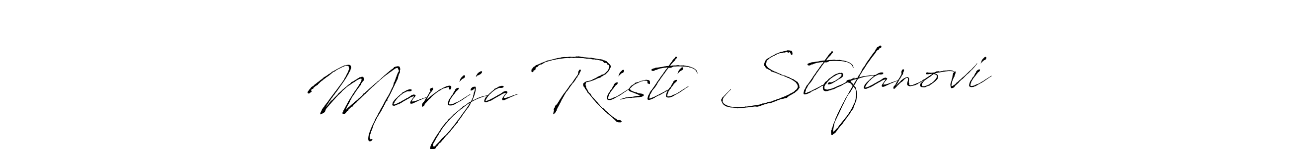 Make a beautiful signature design for name Marija Ristić Stefanović. Use this online signature maker to create a handwritten signature for free. Marija Ristić Stefanović signature style 6 images and pictures png