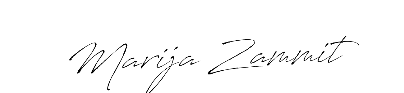 if you are searching for the best signature style for your name Marija Zammit. so please give up your signature search. here we have designed multiple signature styles  using Antro_Vectra. Marija Zammit signature style 6 images and pictures png