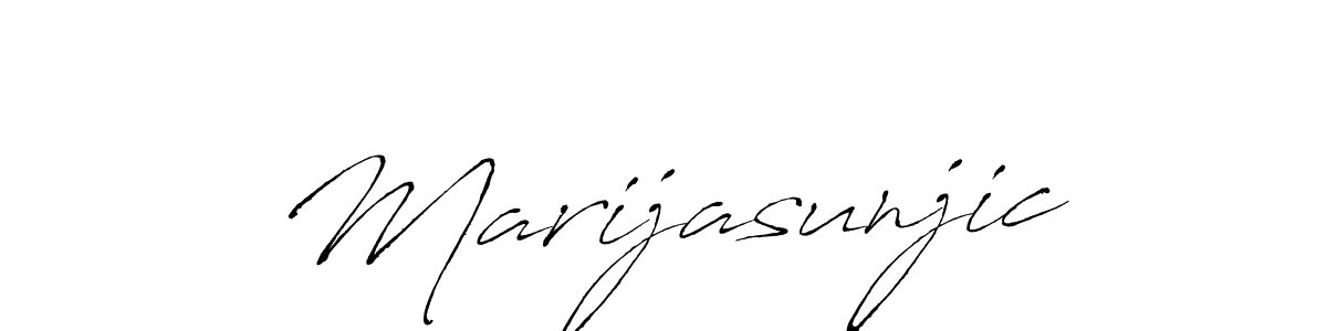 Also You can easily find your signature by using the search form. We will create Marijasunjic name handwritten signature images for you free of cost using Antro_Vectra sign style. Marijasunjic signature style 6 images and pictures png