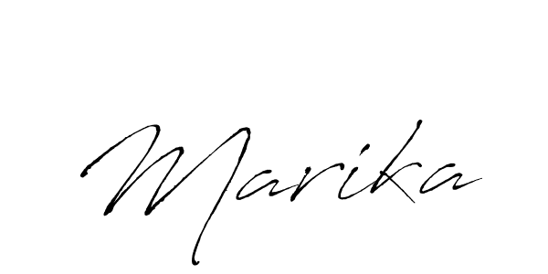 Marika stylish signature style. Best Handwritten Sign (Antro_Vectra) for my name. Handwritten Signature Collection Ideas for my name Marika. Marika signature style 6 images and pictures png