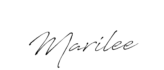 You should practise on your own different ways (Antro_Vectra) to write your name (Marilee) in signature. don't let someone else do it for you. Marilee signature style 6 images and pictures png