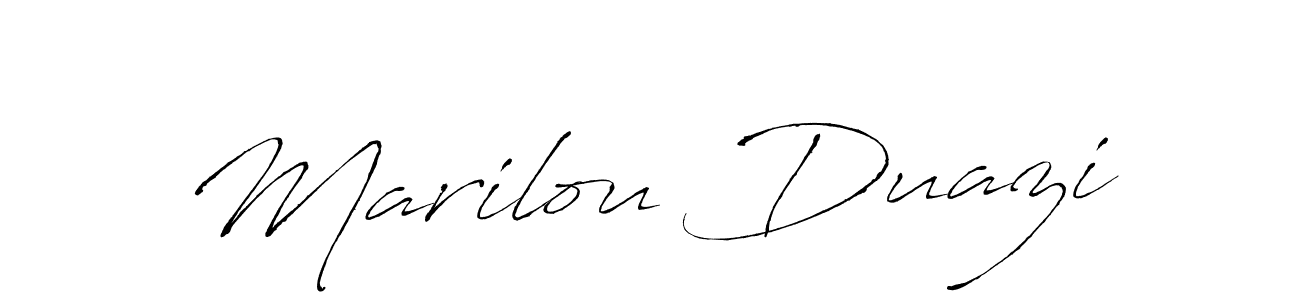 This is the best signature style for the Marilou Duazi name. Also you like these signature font (Antro_Vectra). Mix name signature. Marilou Duazi signature style 6 images and pictures png