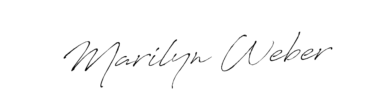 Create a beautiful signature design for name Marilyn Weber. With this signature (Antro_Vectra) fonts, you can make a handwritten signature for free. Marilyn Weber signature style 6 images and pictures png