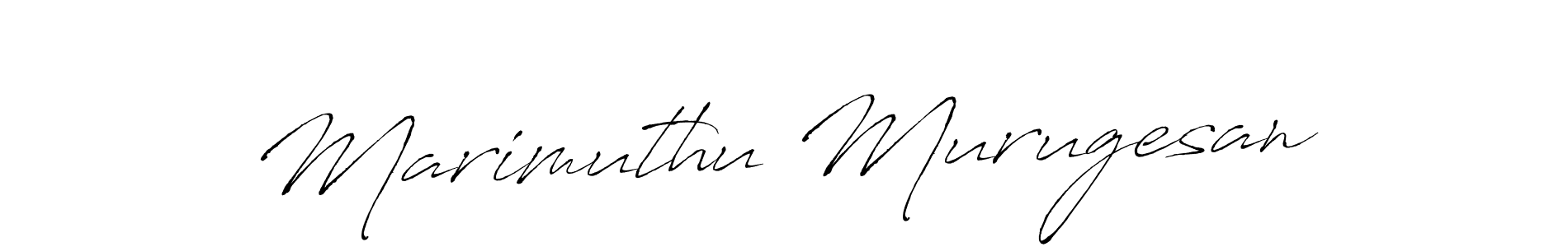 Also we have Marimuthu Murugesan name is the best signature style. Create professional handwritten signature collection using Antro_Vectra autograph style. Marimuthu Murugesan signature style 6 images and pictures png