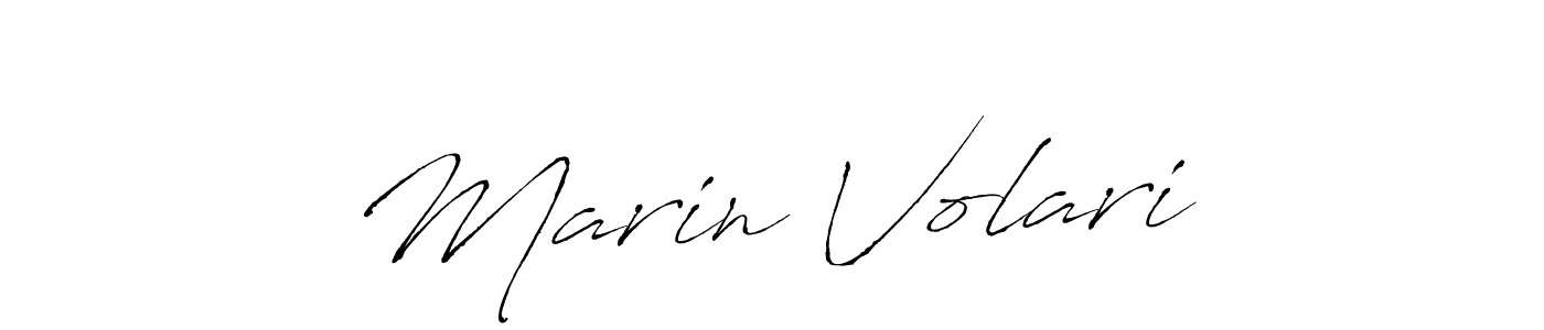 Also we have Marin Volarić name is the best signature style. Create professional handwritten signature collection using Antro_Vectra autograph style. Marin Volarić signature style 6 images and pictures png