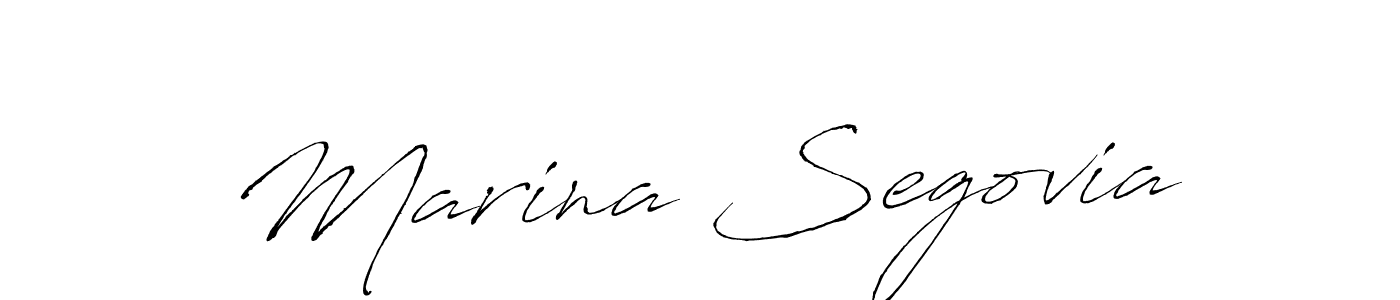 Create a beautiful signature design for name Marina Segovia. With this signature (Antro_Vectra) fonts, you can make a handwritten signature for free. Marina Segovia signature style 6 images and pictures png