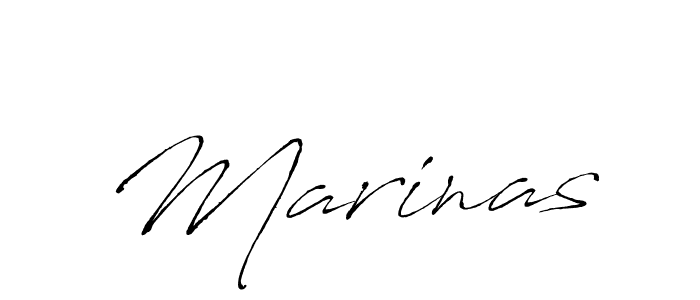 Create a beautiful signature design for name Marinas. With this signature (Antro_Vectra) fonts, you can make a handwritten signature for free. Marinas signature style 6 images and pictures png