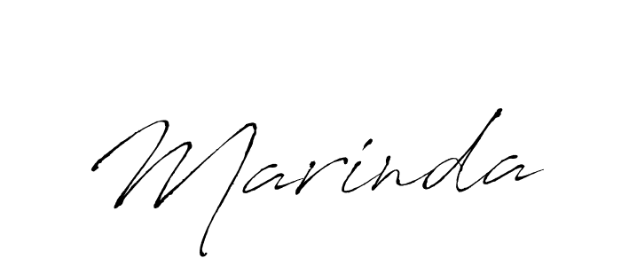 Make a beautiful signature design for name Marinda. Use this online signature maker to create a handwritten signature for free. Marinda signature style 6 images and pictures png