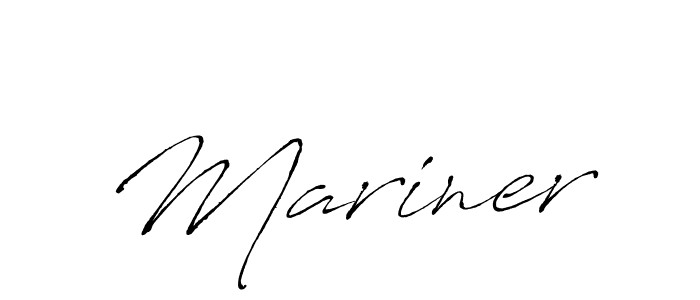 Design your own signature with our free online signature maker. With this signature software, you can create a handwritten (Antro_Vectra) signature for name Mariner. Mariner signature style 6 images and pictures png