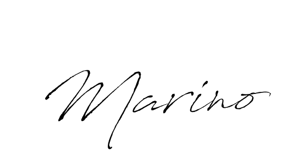 Marino stylish signature style. Best Handwritten Sign (Antro_Vectra) for my name. Handwritten Signature Collection Ideas for my name Marino. Marino signature style 6 images and pictures png