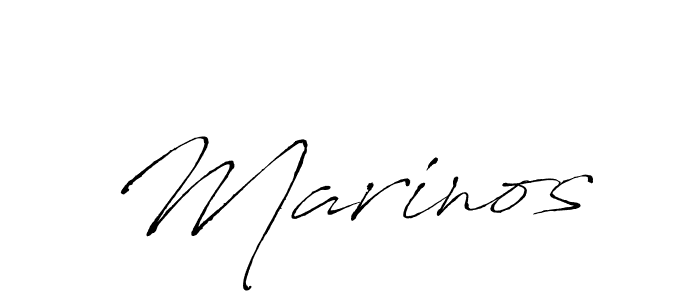 Marinos stylish signature style. Best Handwritten Sign (Antro_Vectra) for my name. Handwritten Signature Collection Ideas for my name Marinos. Marinos signature style 6 images and pictures png