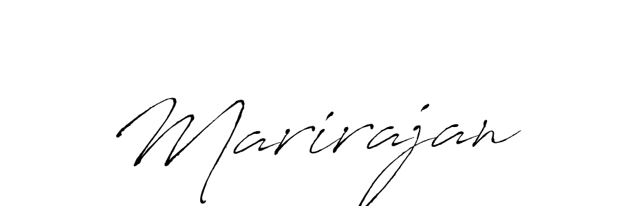 The best way (Antro_Vectra) to make a short signature is to pick only two or three words in your name. The name Marirajan include a total of six letters. For converting this name. Marirajan signature style 6 images and pictures png