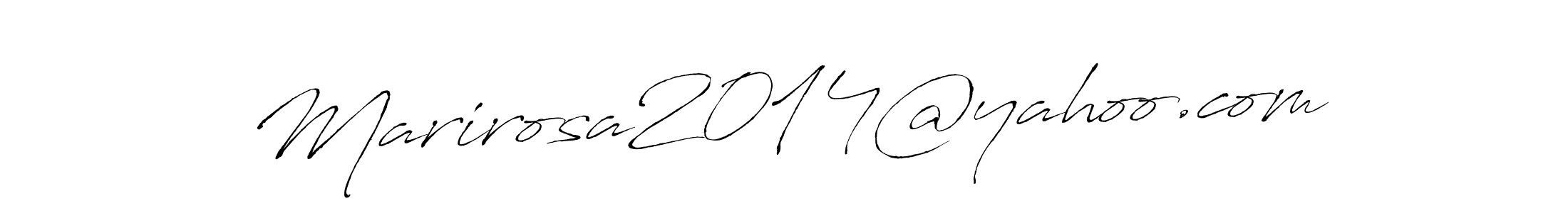 Also we have Marirosa2014@yahoo.com name is the best signature style. Create professional handwritten signature collection using Antro_Vectra autograph style. Marirosa2014@yahoo.com signature style 6 images and pictures png
