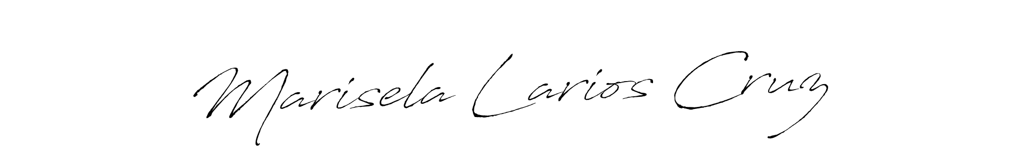 How to make Marisela Larios Cruz signature? Antro_Vectra is a professional autograph style. Create handwritten signature for Marisela Larios Cruz name. Marisela Larios Cruz signature style 6 images and pictures png