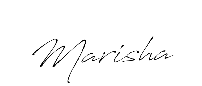 Use a signature maker to create a handwritten signature online. With this signature software, you can design (Antro_Vectra) your own signature for name Marisha. Marisha signature style 6 images and pictures png