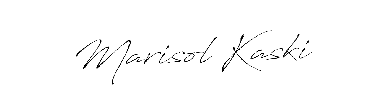 Make a beautiful signature design for name Marisol Kaski. Use this online signature maker to create a handwritten signature for free. Marisol Kaski signature style 6 images and pictures png