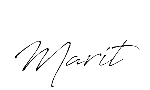 How to make Marit signature? Antro_Vectra is a professional autograph style. Create handwritten signature for Marit name. Marit signature style 6 images and pictures png