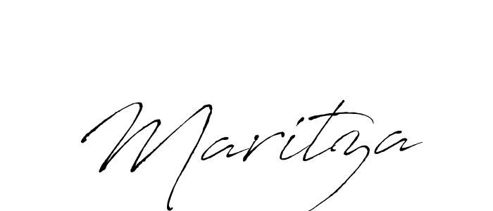 Design your own signature with our free online signature maker. With this signature software, you can create a handwritten (Antro_Vectra) signature for name Maritza. Maritza signature style 6 images and pictures png