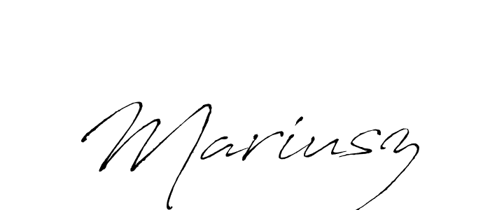 It looks lik you need a new signature style for name Mariusz. Design unique handwritten (Antro_Vectra) signature with our free signature maker in just a few clicks. Mariusz signature style 6 images and pictures png