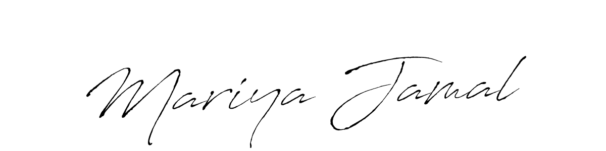 How to make Mariya Jamal signature? Antro_Vectra is a professional autograph style. Create handwritten signature for Mariya Jamal name. Mariya Jamal signature style 6 images and pictures png