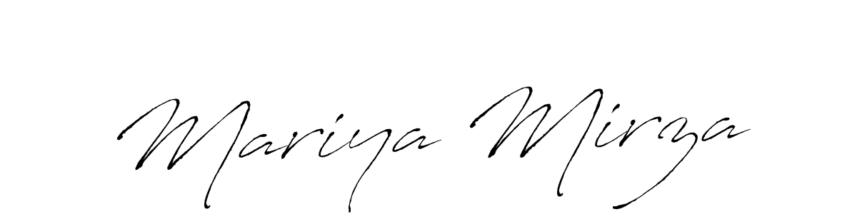 Make a short Mariya Mirza signature style. Manage your documents anywhere anytime using Antro_Vectra. Create and add eSignatures, submit forms, share and send files easily. Mariya Mirza signature style 6 images and pictures png