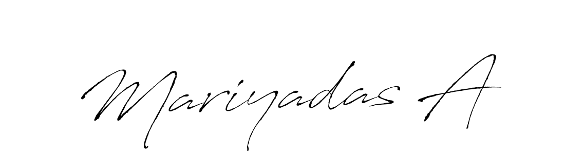 You can use this online signature creator to create a handwritten signature for the name Mariyadas A. This is the best online autograph maker. Mariyadas A signature style 6 images and pictures png