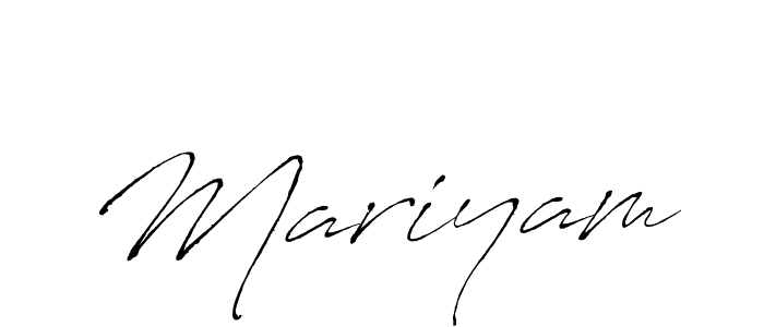 It looks lik you need a new signature style for name Mariyam. Design unique handwritten (Antro_Vectra) signature with our free signature maker in just a few clicks. Mariyam signature style 6 images and pictures png