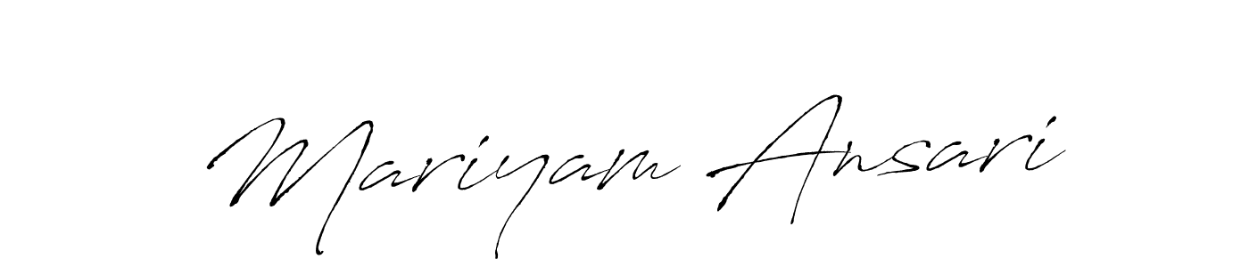 Similarly Antro_Vectra is the best handwritten signature design. Signature creator online .You can use it as an online autograph creator for name Mariyam Ansari. Mariyam Ansari signature style 6 images and pictures png