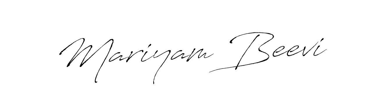 Best and Professional Signature Style for Mariyam Beevi. Antro_Vectra Best Signature Style Collection. Mariyam Beevi signature style 6 images and pictures png