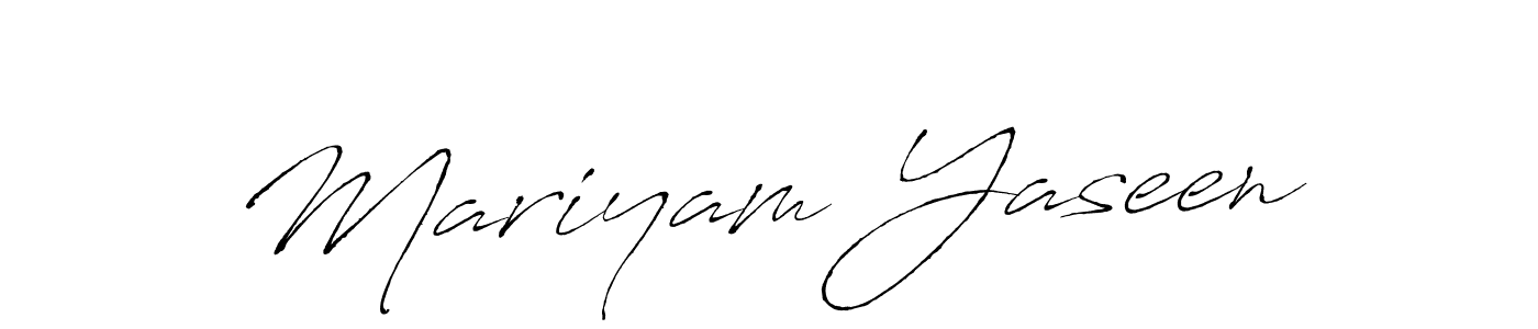 Also You can easily find your signature by using the search form. We will create Mariyam Yaseen name handwritten signature images for you free of cost using Antro_Vectra sign style. Mariyam Yaseen signature style 6 images and pictures png