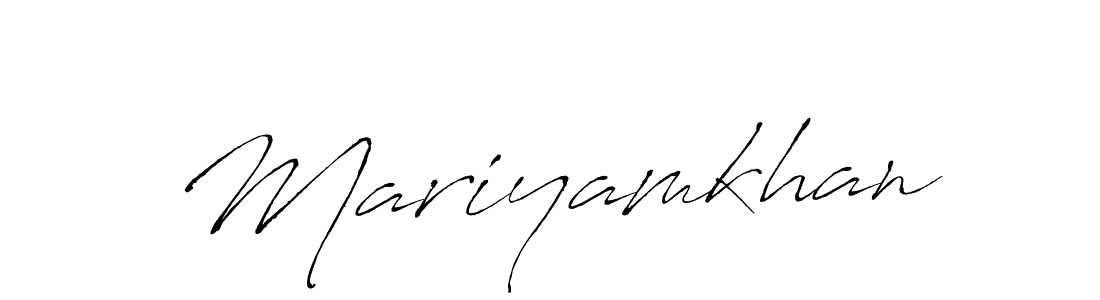 Similarly Antro_Vectra is the best handwritten signature design. Signature creator online .You can use it as an online autograph creator for name Mariyamkhan. Mariyamkhan signature style 6 images and pictures png