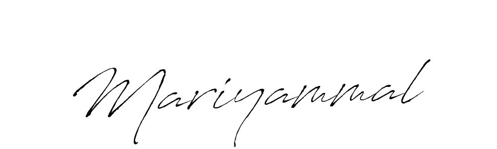 Mariyammal stylish signature style. Best Handwritten Sign (Antro_Vectra) for my name. Handwritten Signature Collection Ideas for my name Mariyammal. Mariyammal signature style 6 images and pictures png