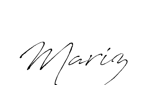 You should practise on your own different ways (Antro_Vectra) to write your name (Mariz) in signature. don't let someone else do it for you. Mariz signature style 6 images and pictures png