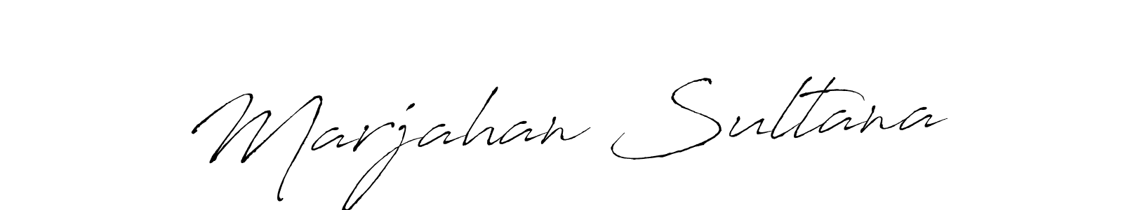 Also You can easily find your signature by using the search form. We will create Marjahan Sultana name handwritten signature images for you free of cost using Antro_Vectra sign style. Marjahan Sultana signature style 6 images and pictures png