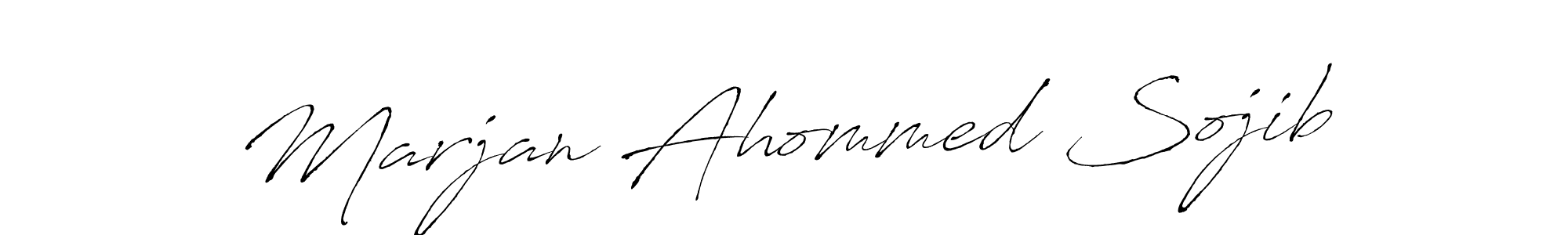 if you are searching for the best signature style for your name Marjan Ahommed Sojib. so please give up your signature search. here we have designed multiple signature styles  using Antro_Vectra. Marjan Ahommed Sojib signature style 6 images and pictures png