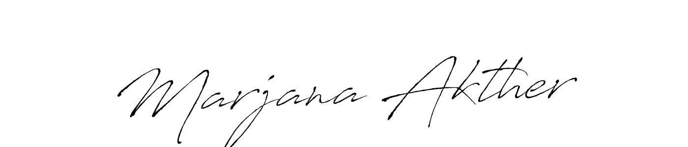 Antro_Vectra is a professional signature style that is perfect for those who want to add a touch of class to their signature. It is also a great choice for those who want to make their signature more unique. Get Marjana Akther name to fancy signature for free. Marjana Akther signature style 6 images and pictures png