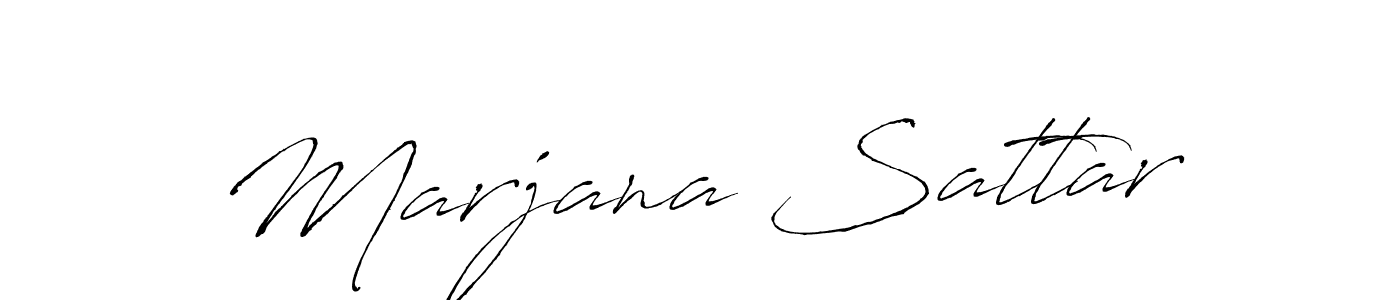 You should practise on your own different ways (Antro_Vectra) to write your name (Marjana Sattar) in signature. don't let someone else do it for you. Marjana Sattar signature style 6 images and pictures png