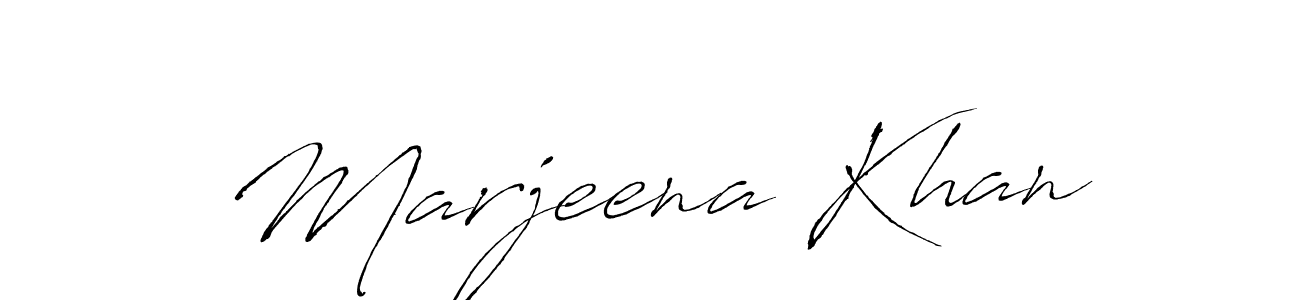 Use a signature maker to create a handwritten signature online. With this signature software, you can design (Antro_Vectra) your own signature for name Marjeena Khan. Marjeena Khan signature style 6 images and pictures png