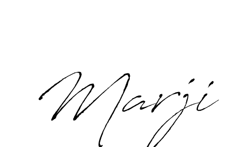 Marji stylish signature style. Best Handwritten Sign (Antro_Vectra) for my name. Handwritten Signature Collection Ideas for my name Marji. Marji signature style 6 images and pictures png