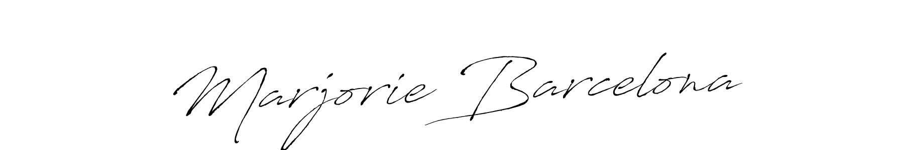 Make a beautiful signature design for name Marjorie Barcelona. Use this online signature maker to create a handwritten signature for free. Marjorie Barcelona signature style 6 images and pictures png